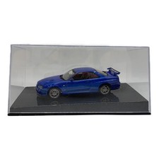 AUTOart NISSAN SKYLINE R34 GT-R V-SPEC II 1/43 Model Car Bayside Blue