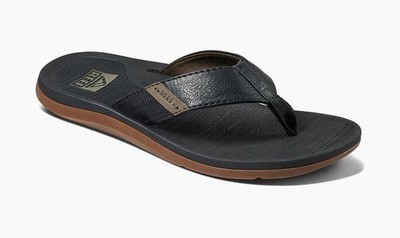 Reef Sandalen Santa Ana Herren schwarz wasserfreundlich grau