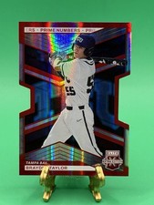 2023 Panini Elite Extra Edition Brayden Taylor Prime Numbers A Die Cut /200