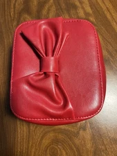 NWOT Trish Mcevoy Small Planner Red Bow