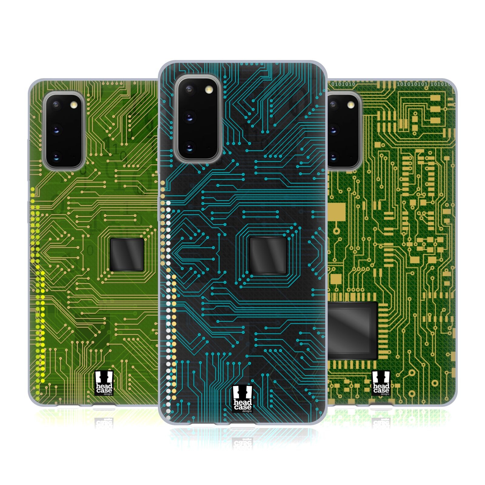 HEAD CASE DESIGNS PLACAS DE CIRCUITOS CASO FUNDA DE GEL PARA SAMSUNG TELÉFONOS 1