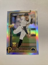 2025 topps chrome paul skenes #300 gold cup all star rookie base & refractor