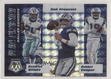 2020 Mosaic Flea Flicker Prizm Ezekiel Elliott Amari Cooper Dak Prescott 09td
