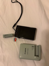 canon powershot elph 520 hs WITH BATTERY and CHARGER and SD CARD