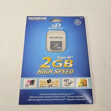 NEW Olympus 2GB xD-Picture Card Type M+ High Speed Digital Camera Memory Card