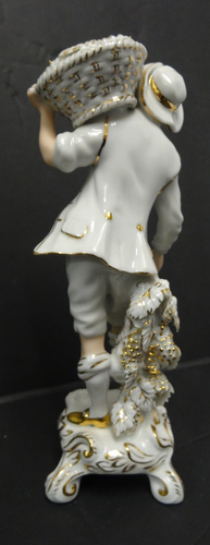 Antike Royal Dux Porzellan Figur handbemalt Größe 9" groß Tschechien!!! - Bild 3 von 10