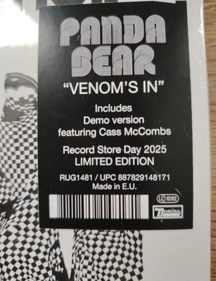 PANDA BEAR - Venom's In - NEW 7'' VINYL (Record Store Day RSD 2025) NEW SEALED 7 