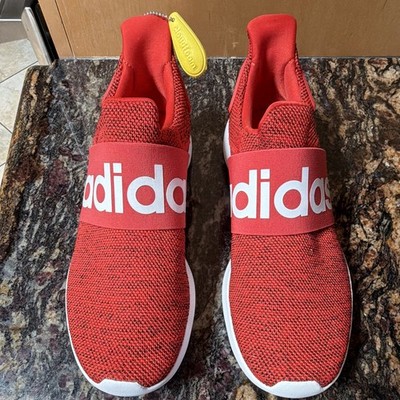 adidas Lite Racer Adapt Cloudfoam Men's Slip-On Low Top Sneakers Red 9.5 DB1646