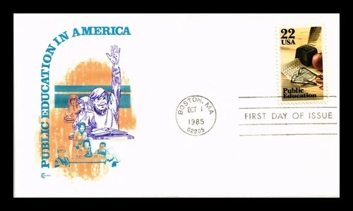 US COVER PUBLIC EDUCATION FIRST DAY ISSUE COVER CRAFT CACHET INSERT