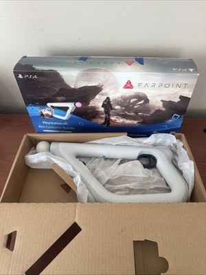 Farpoint PSVR Aim Controller Bundle PS4 PlayStation VR Gun - NO GAME - Tested