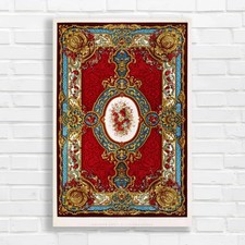 Magnificent Floral Tapestry Canvas Print Large Picture Wall Art