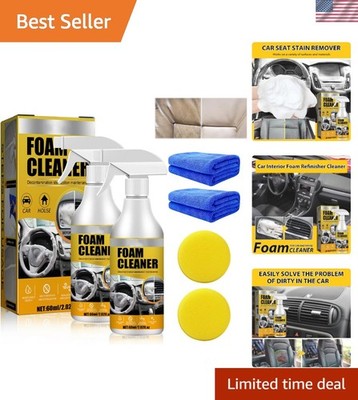 2PCS Multi-Purpose Foam Cleaner, 2024 New All Around Master Foam Cleaner, Car...