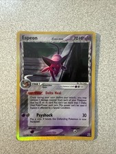 Espeon 4/113 EX Delta Species Rare Holo Pokemon Card 2005 - Excellent