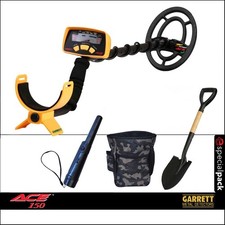 METAL DETECTOR EURO ACE 150 GARRETT PINPOINTER PALA DRAPER MARSUPIO