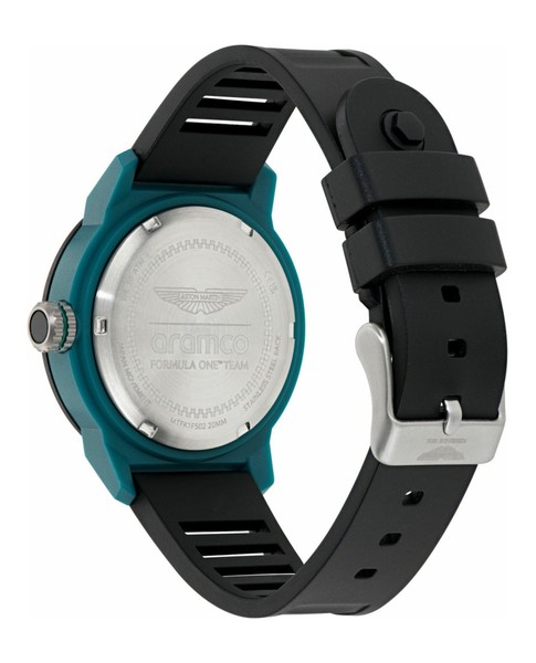 Reloj de moda Aston Martin Formula 1 para hombre, correa verde, 40mm 3