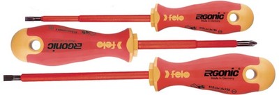 Felo Schraubendreher Satz 3-teilig ERGONIC VDE 413 SL | PH