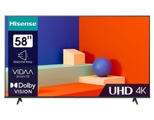 Hisense UHD TV 4K-Fernseher Bildschirm Flachbildfernseher 58 Zoll 58A6K *B-Ware
