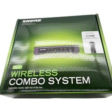 BLX24 PG58 Shure Vocal System w/BLX4 Wireless Receiver and Handheld Transmit New