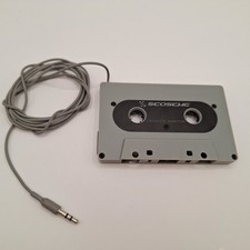 Scosche Decked Out Universal Cassette Tape Adapter Car Stereos PCA1GY