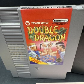 Double Dragon (NES, 1988) With Manual and Sleeve Tested & Working