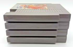 Nintendo NES Lot of 4 Tested Games Skate or Die Double Dribble Wheel of Fortune