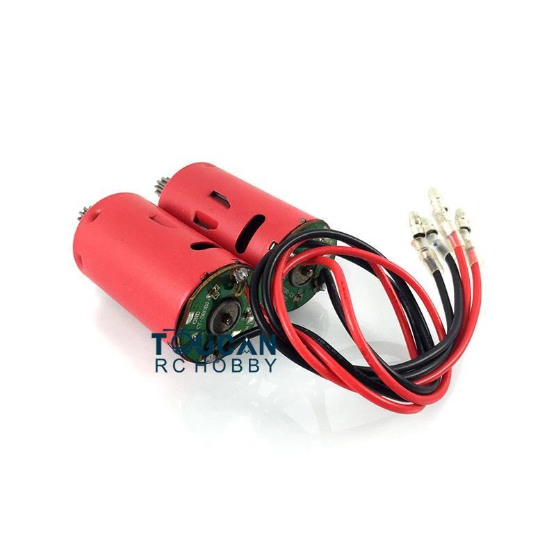 1/16 Henglong Tank Red Motors for Metal Driving Gearbox Spare Part With 6.0 Plug - Image 3 of 3