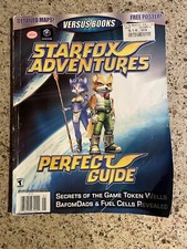 STARFOX ADVENTURES Official PERFECT GUIDE Versus Books 45 Game Star Fox