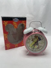 Vintage 1991 Sunbeam Disney’s Beauty And The Beast Double Bell Alarm Clock W Box