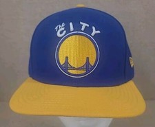 NBA Golden State Warriors THE CITY New Era 9Fifty SnapBack Hat Cap Hardwood Clas