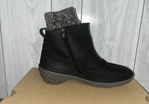 El Naturalista Women's Warao Pleasant Black Boots Size 40 EU New Shoes - Picture 3 of 7