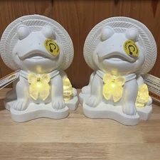 6" Solar LED Frog DIY Décor by Make Market® DIY Painting Handcraft