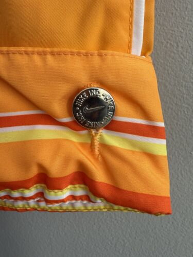 Nike Capri Nylon Golf Pants Orange Cuffed With Pockets Women’s Sz M Or 8 - 10 - Picture 4 of 11