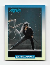 Joey Belladonna of Anthrax - 1991 RockCards #139