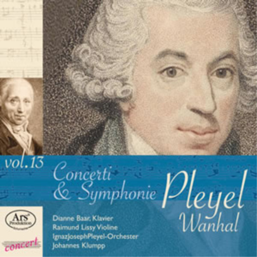 Ignaz Joseph Pleyel Pleyel/Wanhal: Concerti & Symphonie - Volume 13 (CD) Album