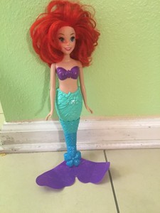 ariel doll with tail