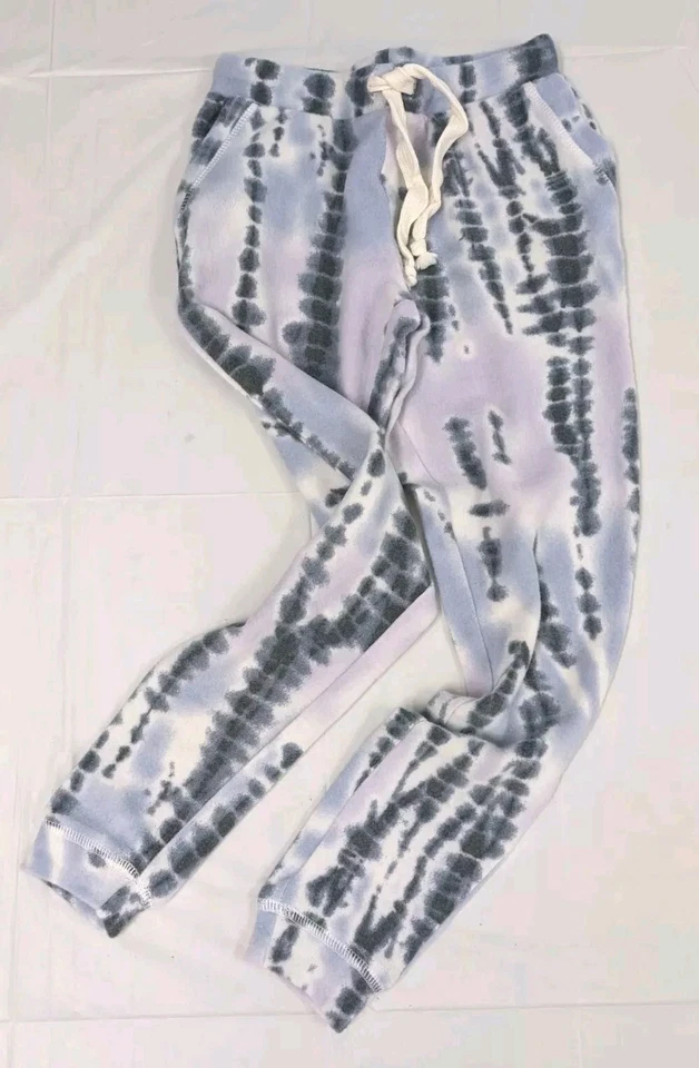 Pantalones deportivos vintage Havana para niña tie-dye gris azul púrpura talla M 10/12 Foto 2 de 4