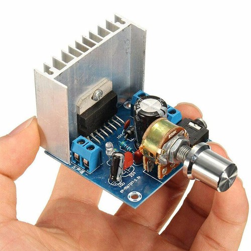 Amplificatore audio digitale AC/DC 12V TDA7297 2x15W kit fai da te modello doppio canale UK - Foto 3 di 10