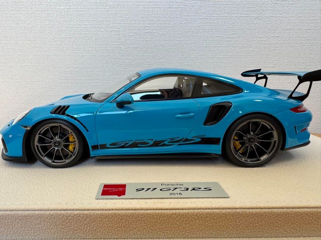 【EIDOLON】EML060B Porsche 911 GT3 RS 2018 EIDOLON EML060B Porsche 911 GT3 RS 2018 Miami Blue Used From