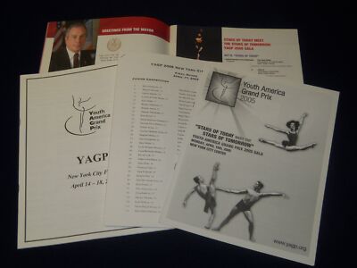 2005 YOUTH AMERICA GRAND PRIX BALLET PROGRAM - NEW YORK CITY - J