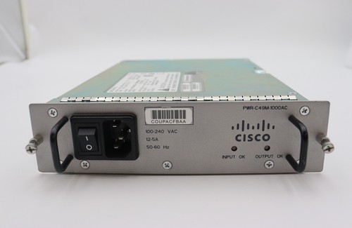 Cisco 4900M AC power supply, 1000 watts - PWR-C49M-1000AC - Picture 2 of 4