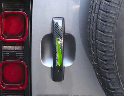 For Land Rover Defender Carbon Fiber 2020-2023 Steel Tailgate Door Handle Cover — 第 2/4 张图片
