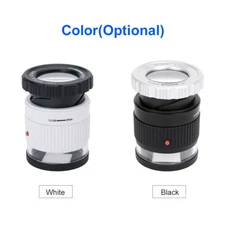  30x Magnifying Glass Eye Loop Optical Magnifier Jewelry Watch Repair Tool