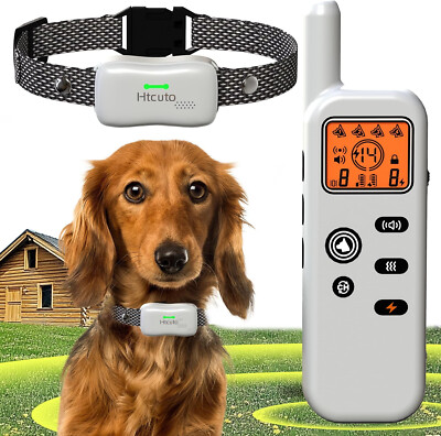 GT1 Wireless Dog Fence Training Collar 1160-Yard Adjustable Boundary, S343
