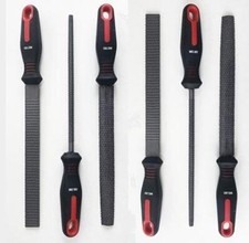 8” Wood File Set Carpenter Rasp Wood Working Carving Shaping Smoothing 2X 3pc