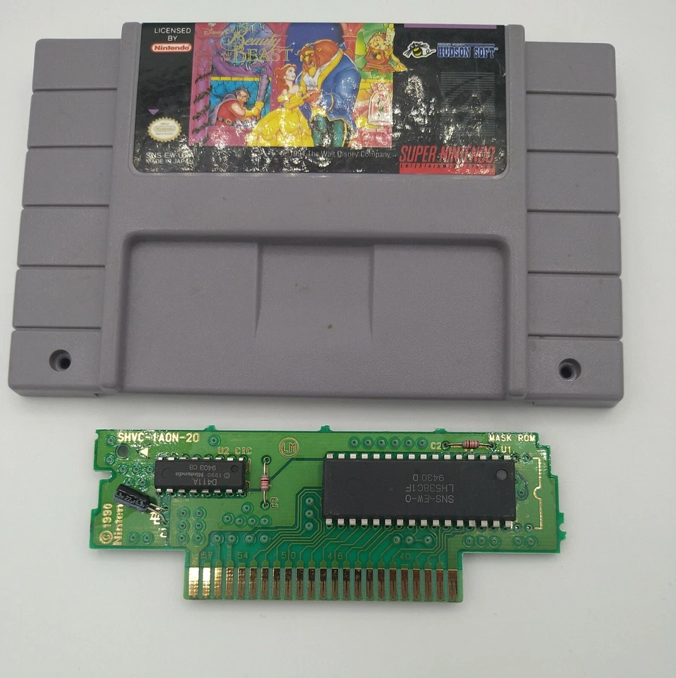 Disney's Beauty and the Beast (Super Nintendo, 1994) - Image 2 of 4