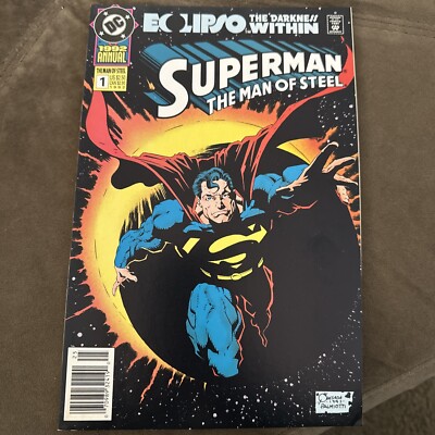 Superman The Man of Steel Annual 1 Eclipso The Darkness Within DC Comics