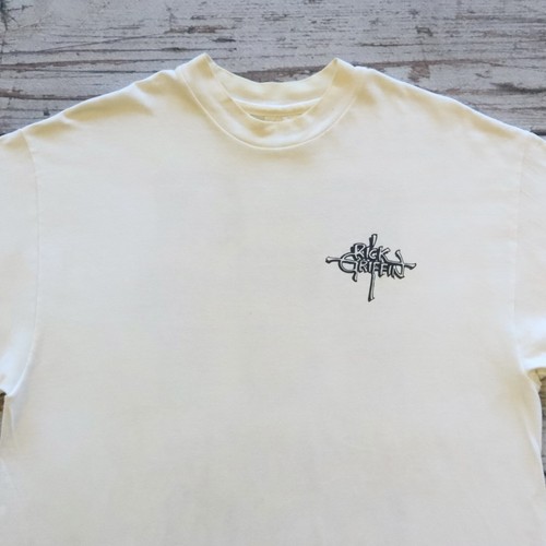 Vintage Rick Griffin Tshirt Size L White Made in USA Grateful Dead - Picture 2 of 15