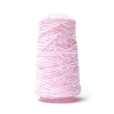 200G CONE 1.8NM 100% NYLON FEATHER YARN PALE PINK FD214