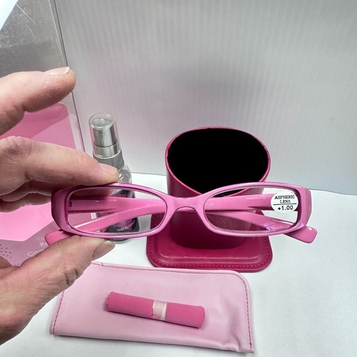Upright Eyeglasses Storage Case Organizer for Desk Shop w/ Readers +1.00 Set - Picture 12 of 14