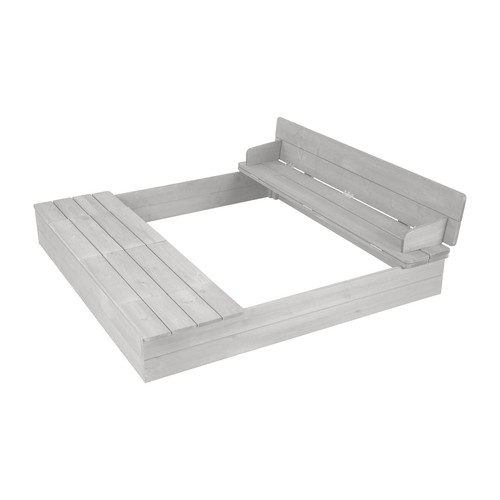 roba Sandkasten 'Outdoor +' grau lasiert - B-Ware neuwertig - Bild 2 von 7